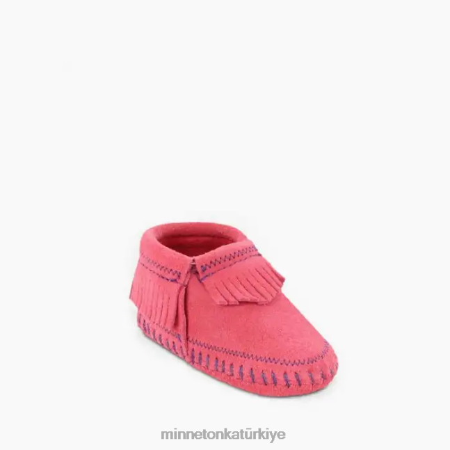 ayakkabı TR Minnetonka çocuklar Riley botu sıcak pembe F4V6V479