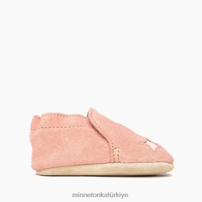 ayakkabı TR Minnetonka çocuklar yıldız bebek patiği kızarmak F4V6V472
