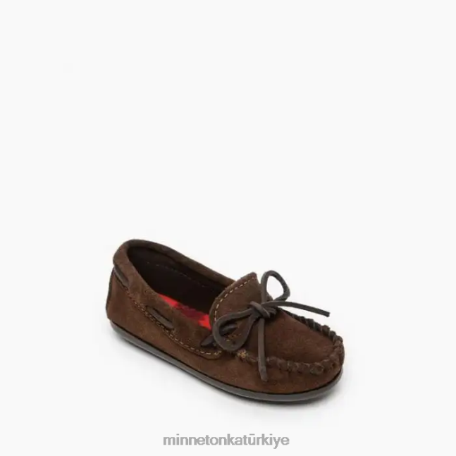 ayakkabı TR Minnetonka çocuklar tekne moc çikolata F4V6V456
