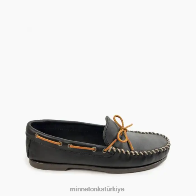 ayakkabı TR Minnetonka erkekler kamp moc siyah F4V6V331