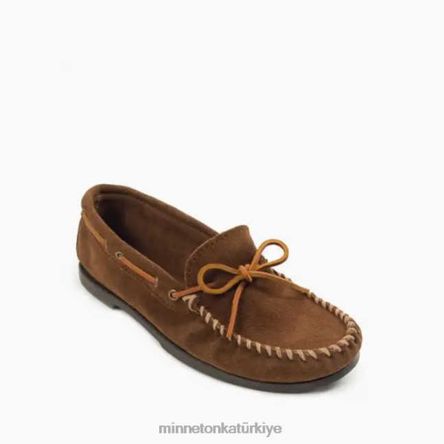 ayakkabı TR Minnetonka erkekler kamp moc tozlu kahverengi F4V6V332
