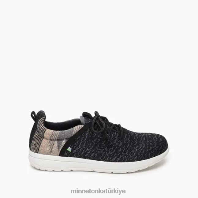 ayakkabı TR Minnetonka erkekler eko yeniden siyah çoklu F4V6V452