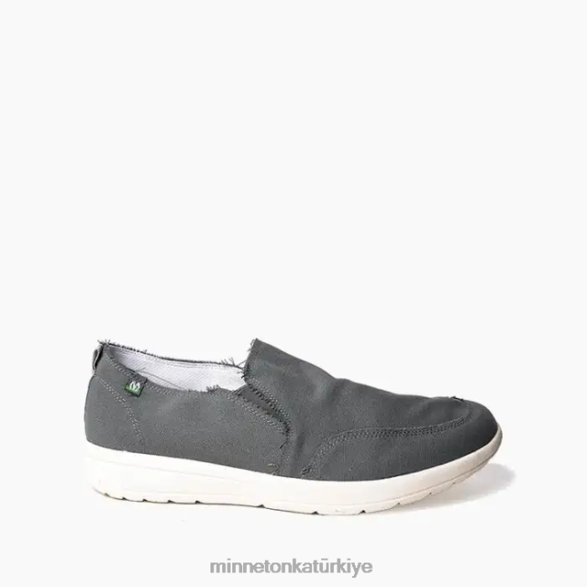 ayakkabı TR Minnetonka erkekler genişlik gri F4V6V350