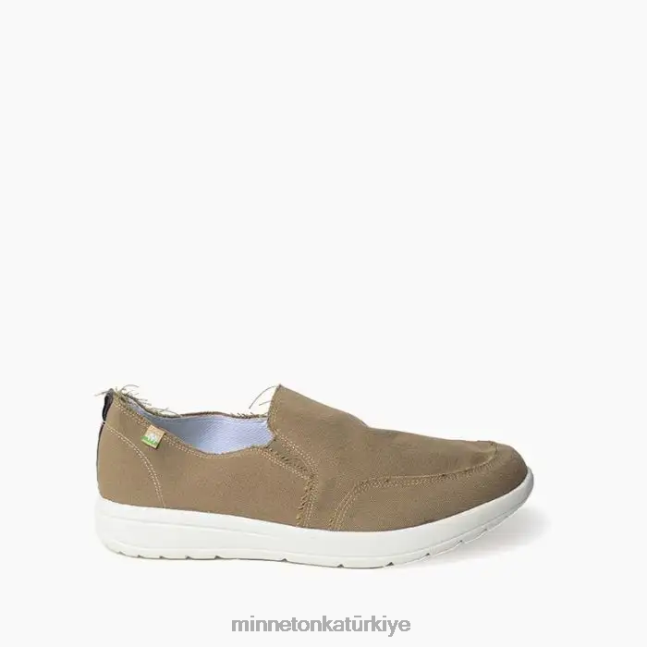 ayakkabı TR Minnetonka erkekler genişlik haki F4V6V351