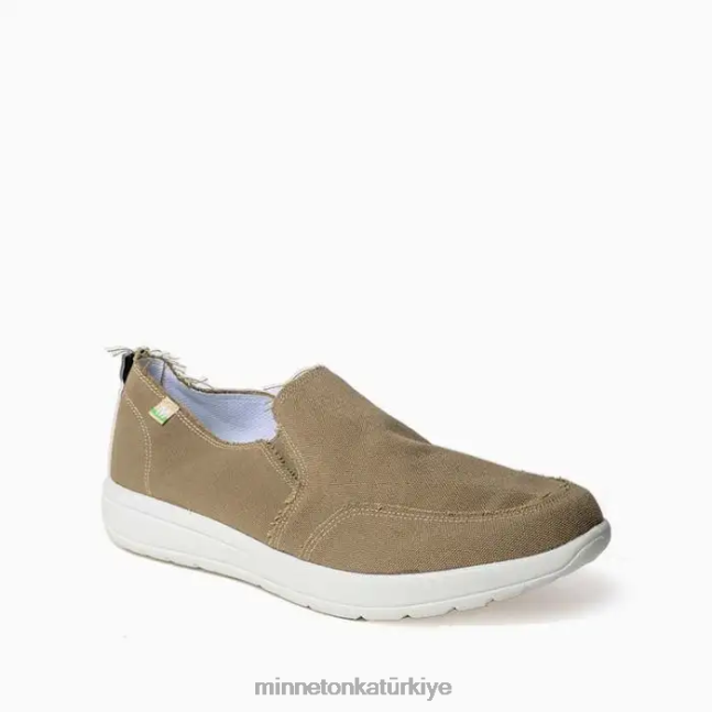 ayakkabı TR Minnetonka erkekler genişlik haki F4V6V351