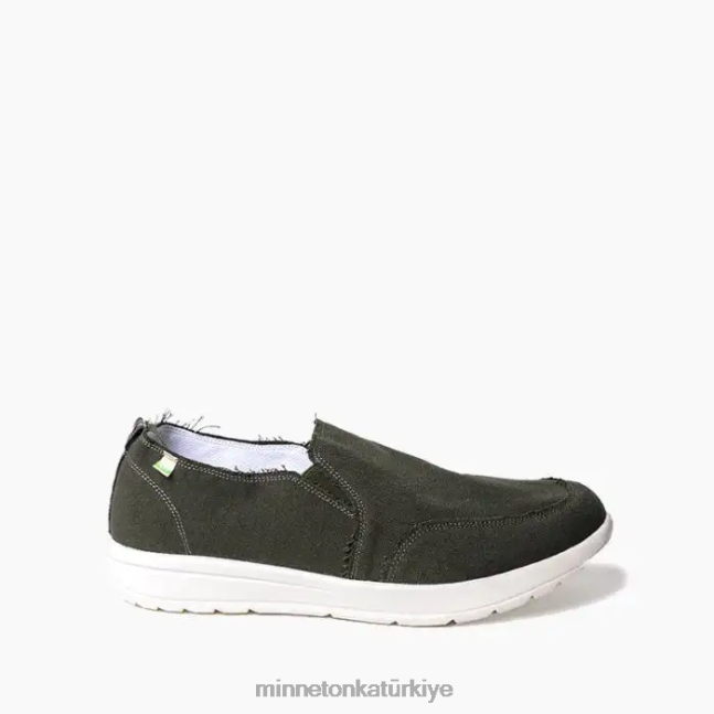 ayakkabı TR Minnetonka erkekler genişlik zeytin F4V6V352