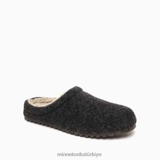 ayakkabı TR Minnetonka erkekler corbin siyah F4V6V433
