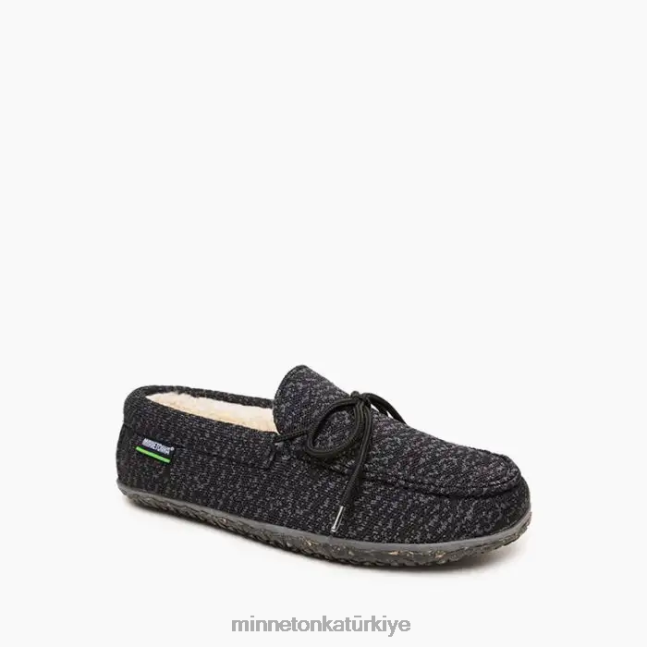 ayakkabı TR Minnetonka erkekler eko meşe siyah F4V6V428