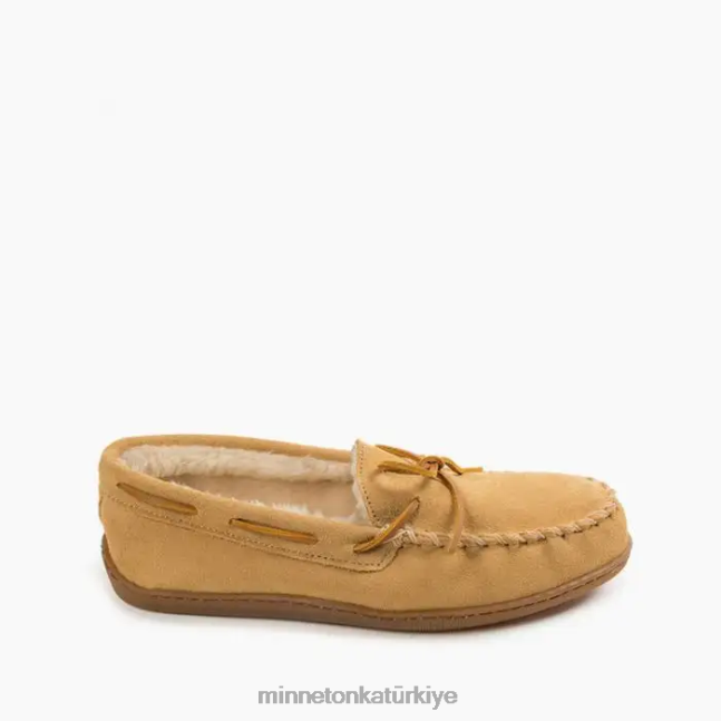 ayakkabı TR Minnetonka erkekler kazık kaplı sert taban bronzluk F4V6V400
