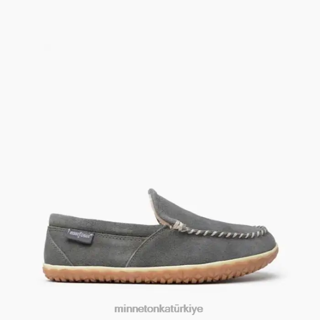 ayakkabı TR Minnetonka erkekler tilden gri F4V6V359