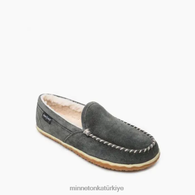 ayakkabı TR Minnetonka erkekler tilden gri F4V6V359