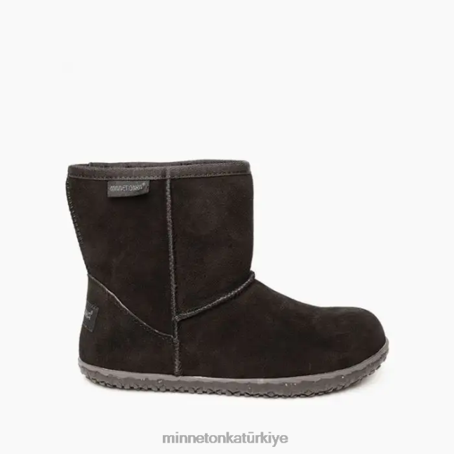 ayakkabı TR Minnetonka kadınlar arka önyükleme siyah F4V6V53
