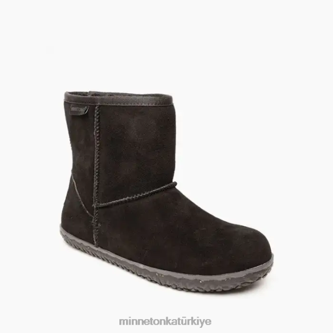 ayakkabı TR Minnetonka kadınlar arka önyükleme siyah F4V6V53