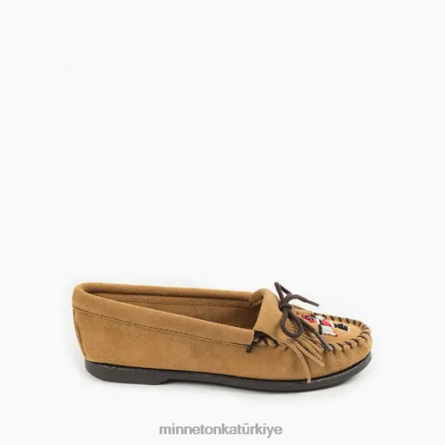 ayakkabı TR Minnetonka kadınlar Thunderbird tekne moc bronzluk F4V6V102