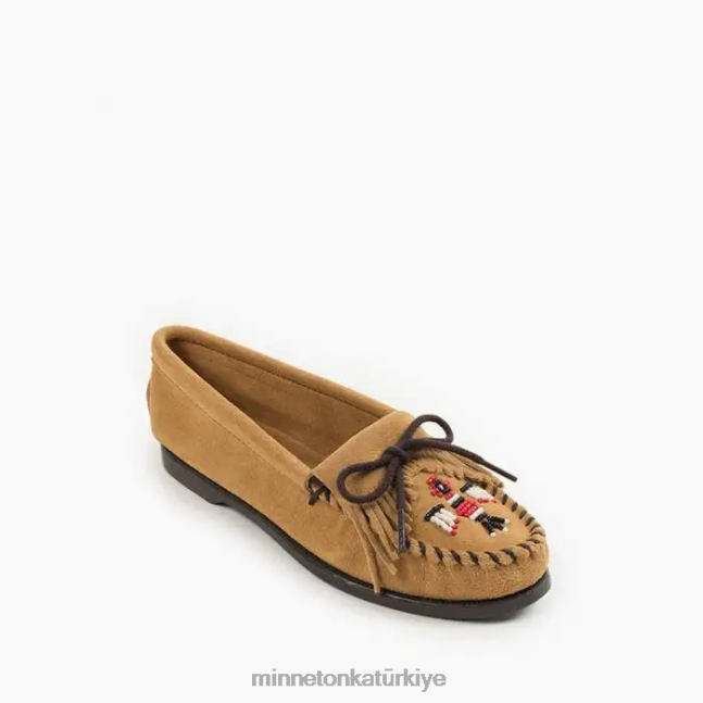 ayakkabı TR Minnetonka kadınlar Thunderbird tekne moc bronzluk F4V6V102
