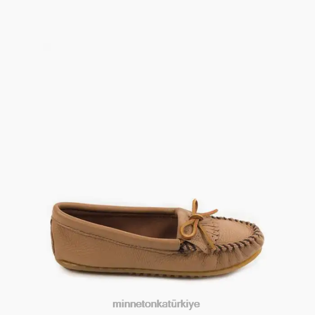 ayakkabı TR Minnetonka kadınlar geyik derisi mocha F4V6V97