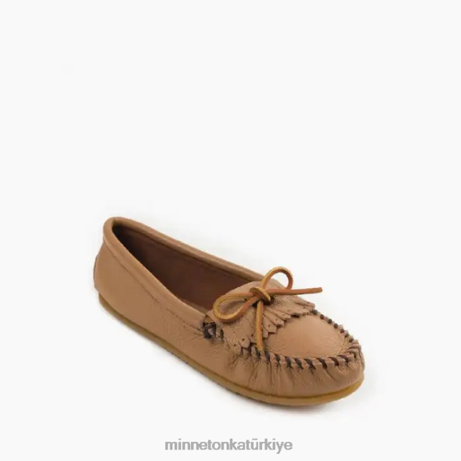 ayakkabı TR Minnetonka kadınlar geyik derisi mocha F4V6V97