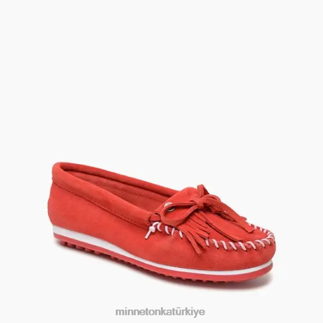 ayakkabı TR Minnetonka kadınlar kilty artı ebegümeci F4V6V60