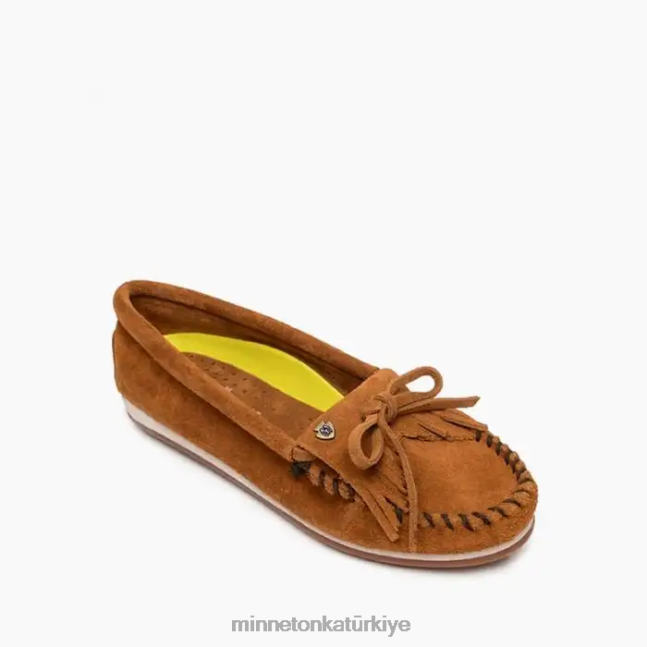 ayakkabı TR Minnetonka kadınlar kilty artı kahverengi F4V6V57