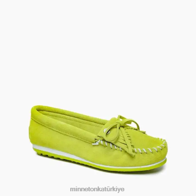 ayakkabı TR Minnetonka kadınlar kilty artı narenciye yeşili F4V6V58