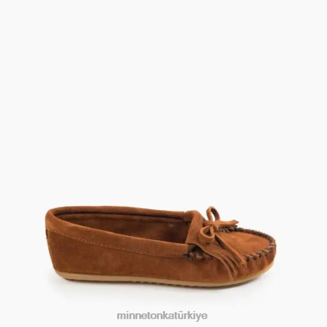ayakkabı TR Minnetonka kadınlar kilty sert taban kahverengi F4V6V73