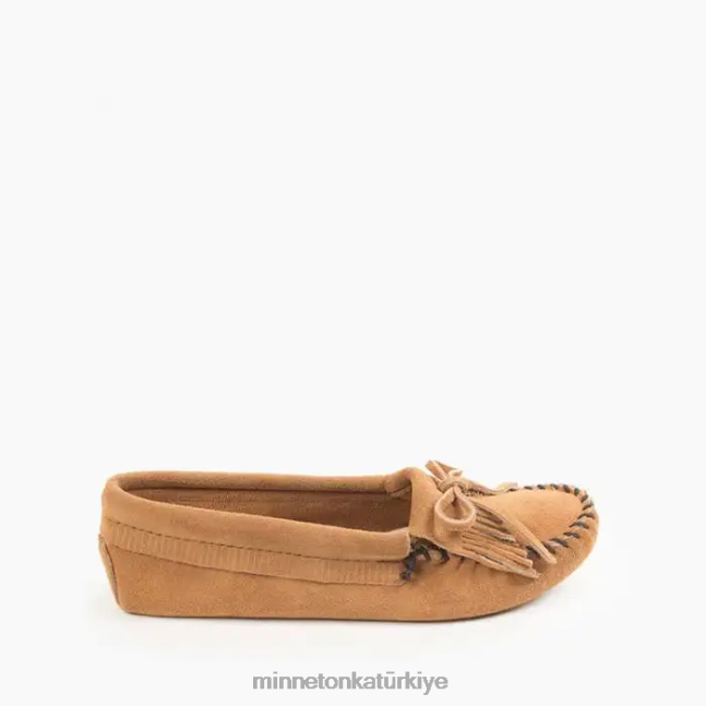 ayakkabı TR Minnetonka kadınlar kilty yumuşak taban boz kahverengi F4V6V93