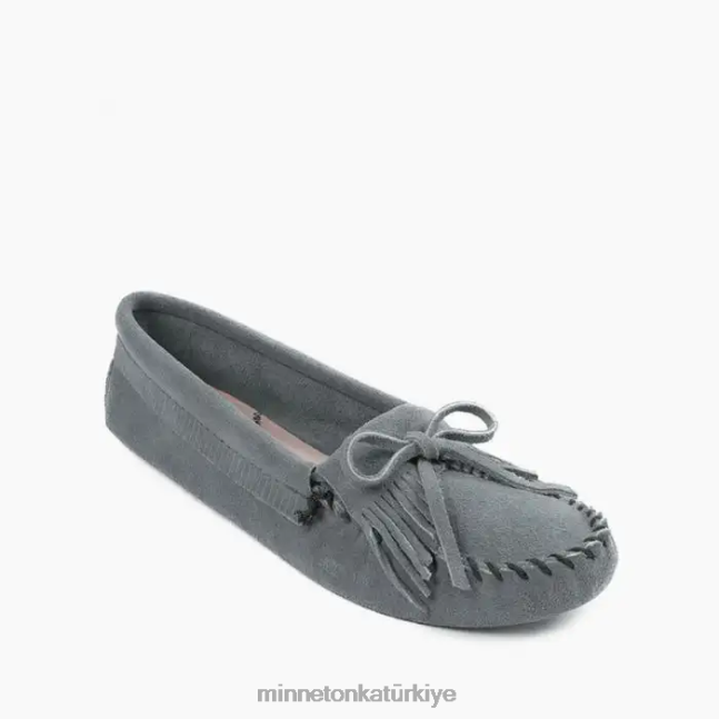 ayakkabı TR Minnetonka kadınlar kilty yumuşak taban fırtına mavisi F4V6V92