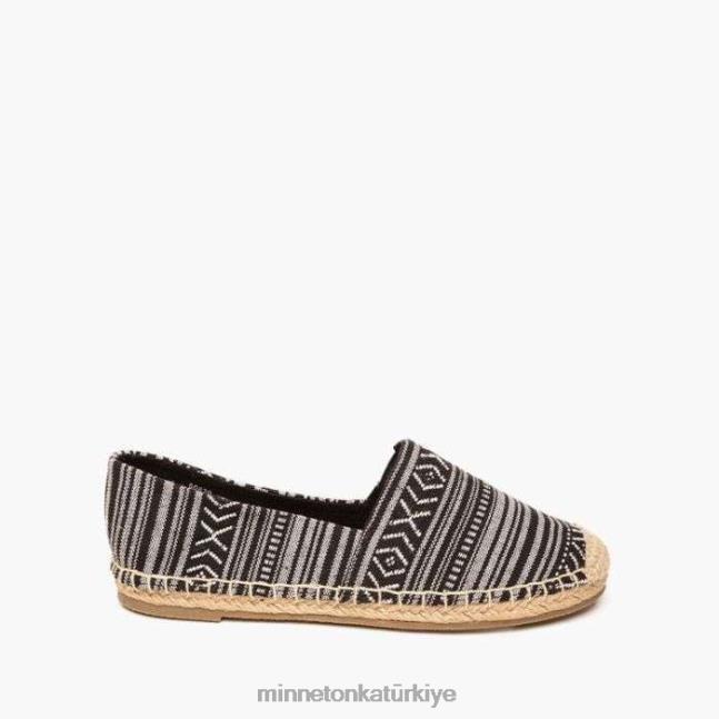 ayakkabı TR Minnetonka kadınlar pam siyah F4V6V131