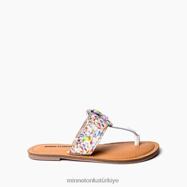 ayakkabı TR Minnetonka kadınlar Fairlea beyaz erimiş balmumu F4V6V185