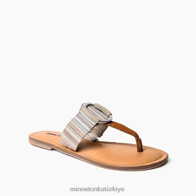 ayakkabı TR Minnetonka kadınlar Fairlea kaktüs şeridi F4V6V183