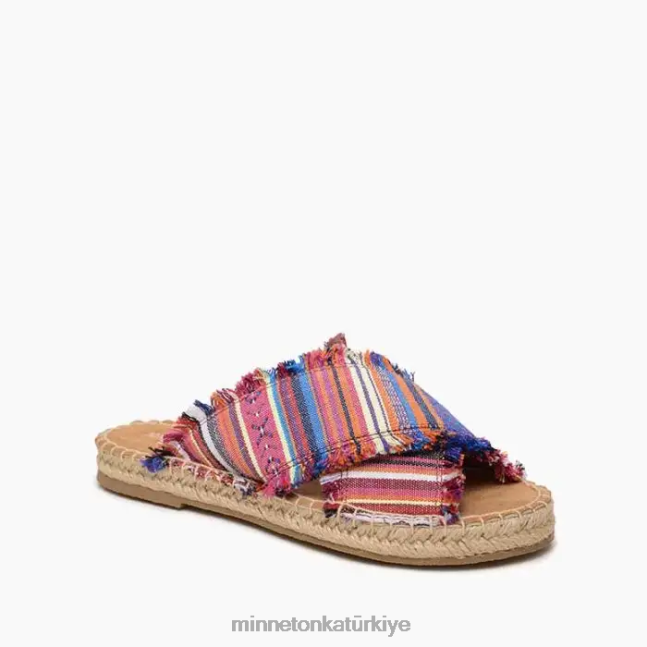 ayakkabı TR Minnetonka kadınlar biber çöl baskısı F4V6V171