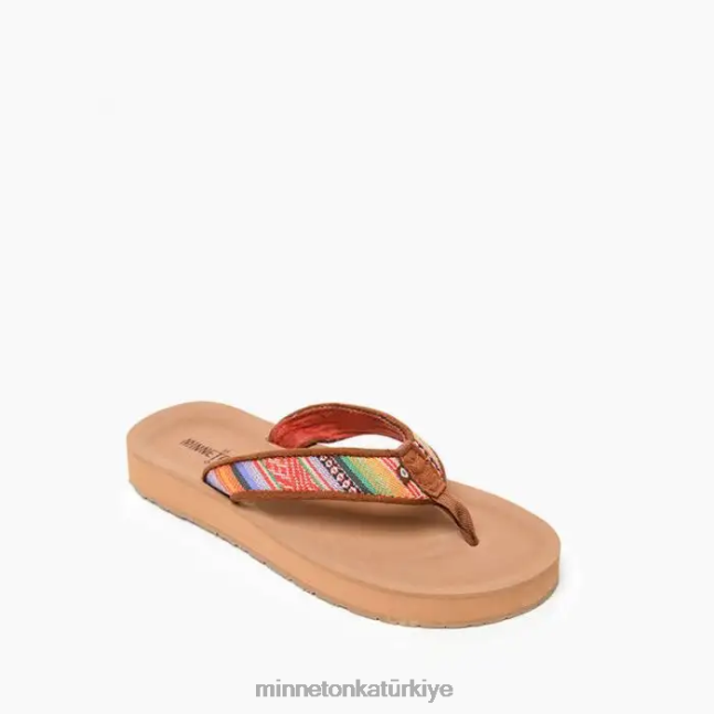ayakkabı TR Minnetonka kadınlar dikkat frisko şeridi F4V6V187