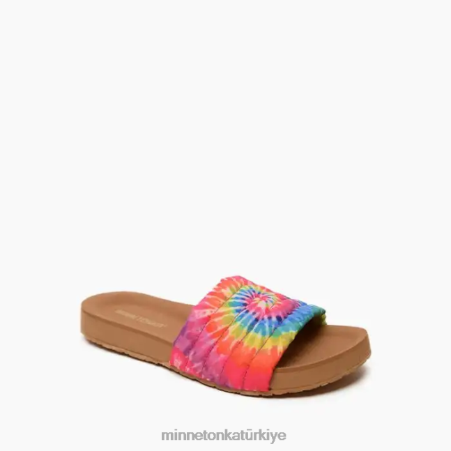 ayakkabı TR Minnetonka kadınlar heidi parlak batik F4V6V176