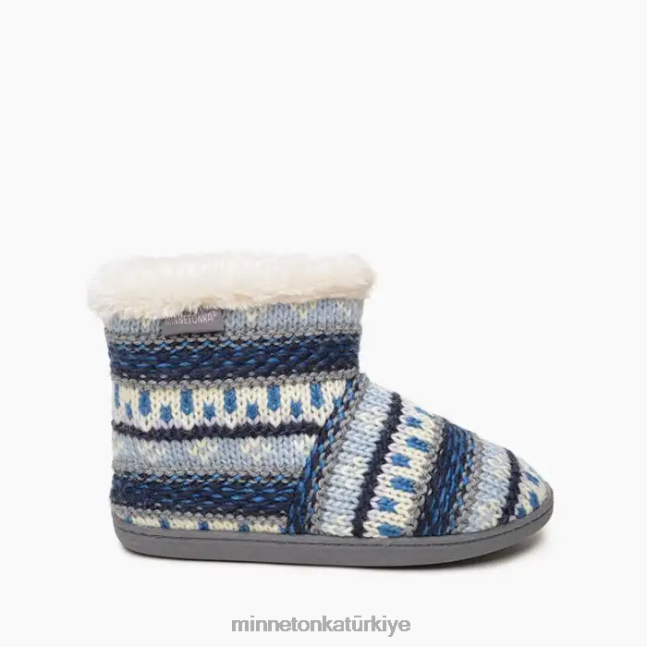 ayakkabı TR Minnetonka kadınlar Betty mavi çoklu F4V6V240
