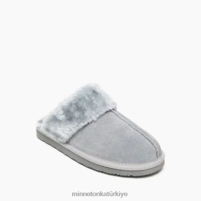 ayakkabı TR Minnetonka kadınlar Chesney buz grisi F4V6V213