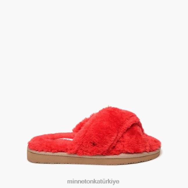 ayakkabı TR Minnetonka kadınlar Lilly kırmızı F4V6V283