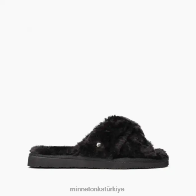 ayakkabı TR Minnetonka kadınlar Lilly siyah F4V6V280