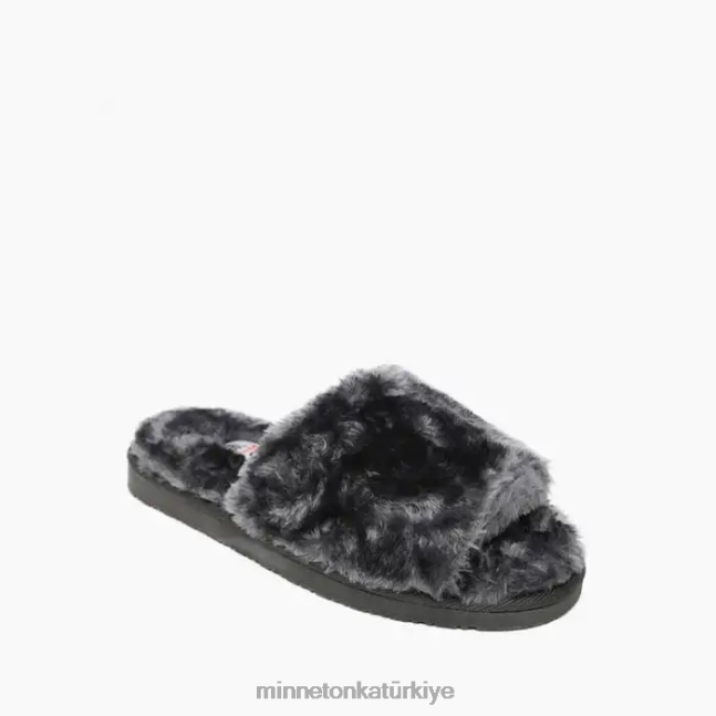 ayakkabı TR Minnetonka kadınlar hahaha odun kömürü F4V6V288