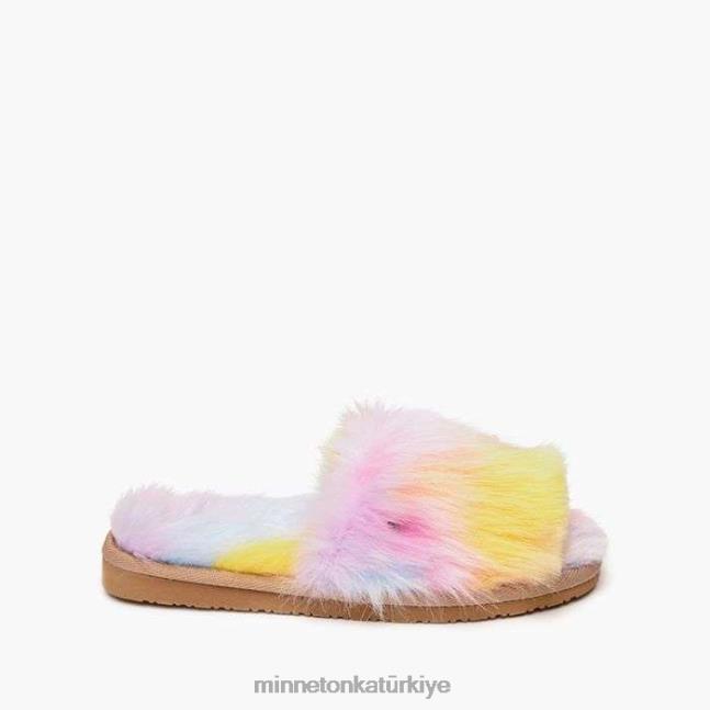 ayakkabı TR Minnetonka kadınlar hahaha pembe tek boynuzlu at F4V6V295