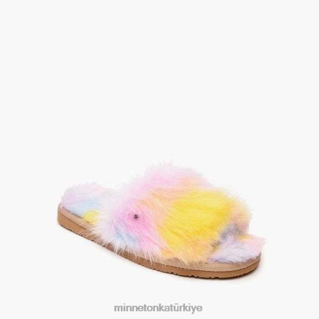 ayakkabı TR Minnetonka kadınlar hahaha pembe tek boynuzlu at F4V6V295