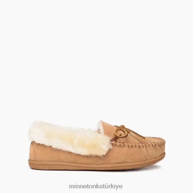 ayakkabı TR Minnetonka kadınlar kamp yaka moc tarçın F4V6V269