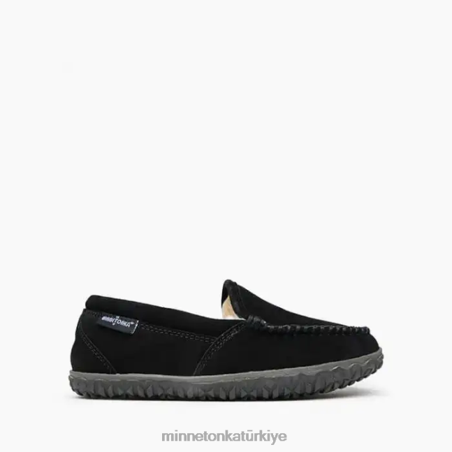 ayakkabı TR Minnetonka kadınlar tempe siyah F4V6V138