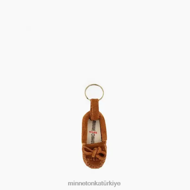 Aksesuarlar TR Minnetonka üniseks mini moc anahtarlıklar kahverengi F4V6V529